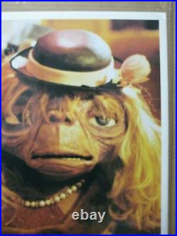 Vintage Poster E. T. The Extra-Terrestrial Movie 1982 Alien Inv#G6170