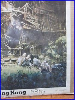 Vintage Poster KING KONG the Movie 1976 Inv#1353