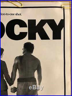 Vintage Poster Rocky Balboa Movie Memorabilia Promo Pin Up 1980s Print Boxing