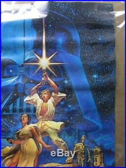 Vintage Poster Star Wars Hildebrandt 1977 movie Inv#G2554