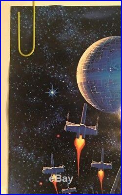 Vintage Poster Star Wars Original Movie Pin-up 1977 Hildebrandt Factors Fox 70's