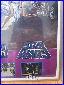 Vintage Poster Star Wars Starwars the Movie 1970's Inv#70