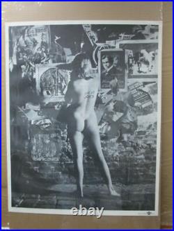 Vintage Poster political 1969 womens lib Eat At Joe's Inv#G4132