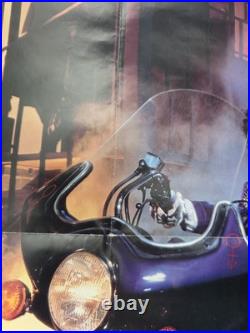 Vintage Prince Purple Rain Original Movie Poster 27x41 EUC! Authentic