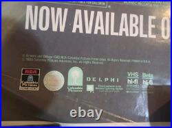 Vintage QUICKSILVER Movie Poster 1986 Kevin Bacon 41 x 27 CBS Fox Video Rare HTF