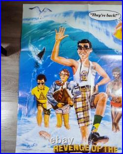 Vintage Rare 1987 Revenge Of The Nerds 2 Theater Promo Poster