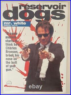 Vintage Reservoir Dogs Movie Subway Poster 39.5x55 Rare Promo Theater Lobby