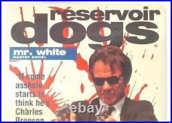 Vintage Reservoir Dogs Movie Subway Poster 39.5x55 Rare Promo Theater Lobby