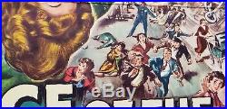 Vintage Revenge of the Creature Half Sheet Movie Poster c. 1955