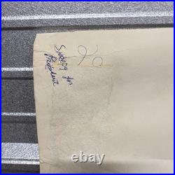 Vintage SNOOPY FOR PRESIDENT Blacklight Poster 1968 Anti War RARE Leslie Tobin