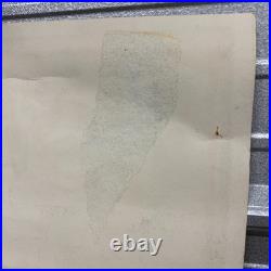 Vintage SNOOPY FOR PRESIDENT Blacklight Poster 1968 Anti War RARE Leslie Tobin