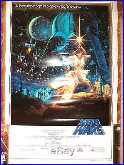 Vintage STAR WARS Original Greg & Tim Hildebrandt 1992 Movie Poster Style B