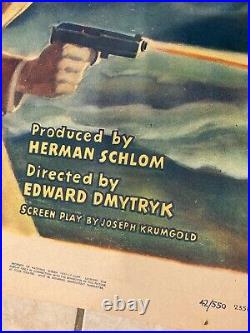 Vintage Seven Miles From Alcatraz Rxo Radio Pictures Movie Poster 1941 42/550