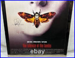 Vintage Silence of the Lambs Movie Poster SIGNED Anthony Hopkins Jody Foster 39