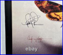 Vintage Silence of the Lambs Movie Poster SIGNED Anthony Hopkins Jody Foster 39