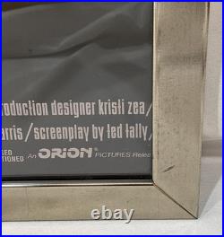 Vintage Silence of the Lambs Movie Poster SIGNED Anthony Hopkins Jody Foster 39