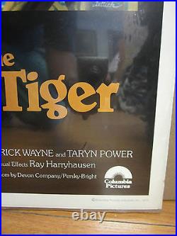 Vintage Simbad and the Eye of the tiger movie poster 1977 616