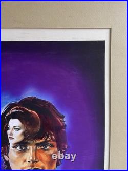 Vintage Somewhere In Time original movie poster concept art Christopher Reeve