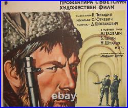 Vintage Soviet Russian Movie Poster Chelovek s ruzhyom 1938