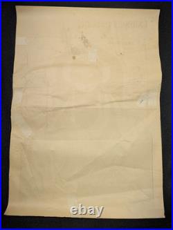 Vintage Soviet film poster 1983 screenprint I Shall Never Forget USSR movie