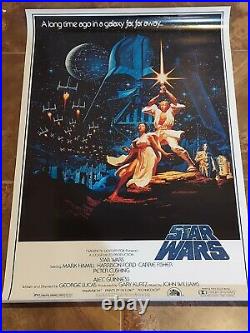 Vintage Star Wars 15th Anniversary Hildebrandt Style B Movie Poster