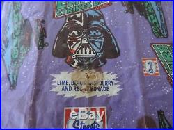 Vintage Star Wars ESB Darth Vader Ice Cream icy pole block Wrapper Streets