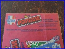 Vintage Star Wars Han Solo Popsicle Ice Cream icy pole Wrapper PAULS TOLTOYS NEW