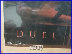 Vintage Star Wars duel of the Sith movie poster 2002 Lucasfilms 1430