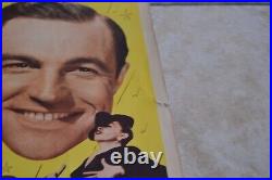 Vintage Summer Stock Original Movie Poster Judy Garland Gene Kelly 1950 Musical