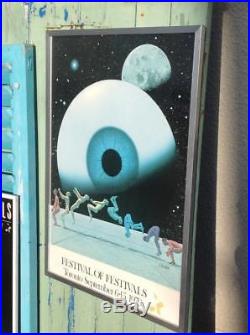 Vintage TIFF Festival Of Festivals 1979 Film Poster ArtJohn Martin RARE Framed