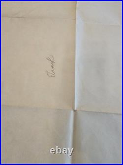 Vintage TRASH 1970 ORIGINAL 27x41 Movie Poster ANDY WARHOL Joe Dallesandro Rare