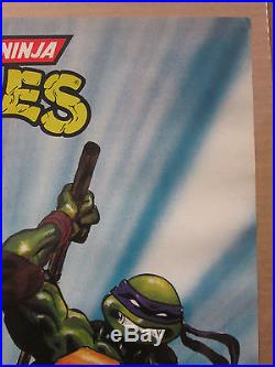 Vintage Teenage Mutant Ninja Turtles The Movie poster 1989 8480