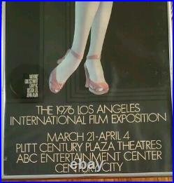 Vintage The 1976 L. A. International Film Exposition Original Movie Poster40×13in