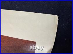 Vintage The Fog John Carpenter Theatrical Film Folded Movie Posters 27x41