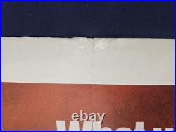 Vintage The Fog John Carpenter Theatrical Film Folded Movie Posters 27x41