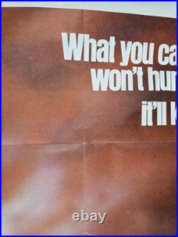 Vintage The Fog John Carpenter Theatrical Film Folded Movie Posters 27x41