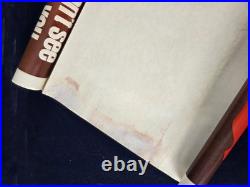 Vintage The Fog John Carpenter Theatrical Film Folded Movie Posters 27x41