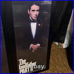Vintage The Godfather & The Godfather Part II Original Movie Poster Set (2) Mint