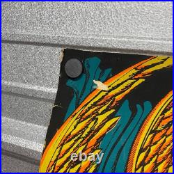 Vintage The Third Eye TOWER OF BABEL Blacklight Poster Book of Genesis 1971