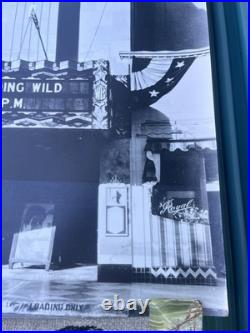 Vintage Warner Grand Movie Theatre Opening Week Photo Poster 40x32 Bros