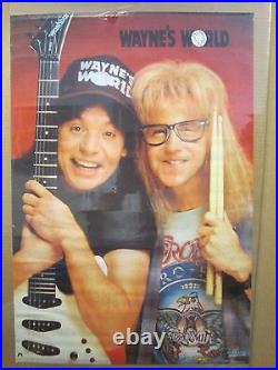 Vintage Wayne's World movie poster 1992 11977