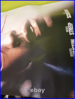 Vintage Y2K Movie Theater Poster Original 27x40 Manchurian Candidate Denzel
