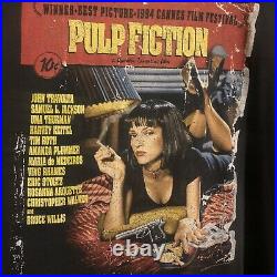 Vintage made in usa pulp fiction poster print t shirt sz large
