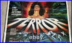 Vintage movie poster one step beyond horror Terror
