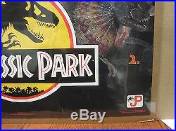 Vintage movie poster original Jurassic park Park Dwellers 1993 4949