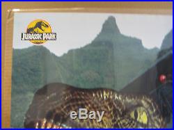 Vintage movie poster original Jurassic park Velociraptor 11886