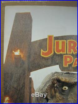 Vintage movie poster original Visitors guide to Jurassic park JP1 1993 12268