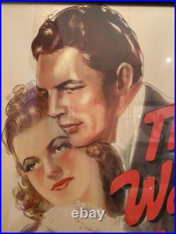 Vintage movie posters 27x40 1937, They Wanted To Marry