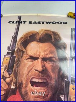 Vintage poster outlaw josey wales Clint Eastwood Poster Pros movie Promo 1976