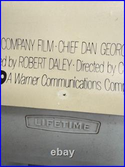 Vintage poster outlaw josey wales Clint Eastwood Poster Pros movie Promo 1976